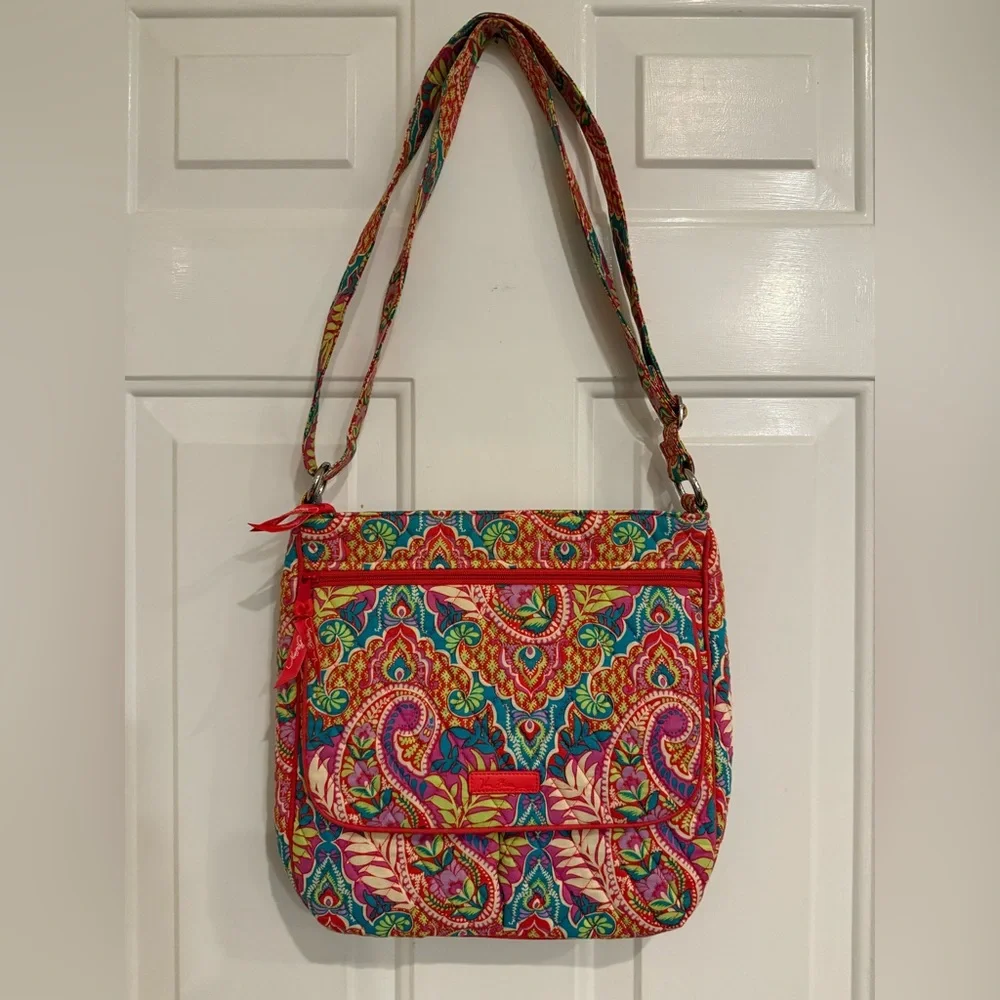 🌺 Vera Bradley Paisley in Paradise Mailbag – New - Picture 2 of 9
